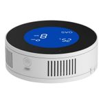 Casa si Gradina - Electrice - Smart Home - Alarme si accesorii - Detector de scurgeri de gaz si alarma de incendiu Techstar®, Wi-Fi, 150mA, Afisaj LCD, Control APP Tuya, Notificari - Infinity.ro