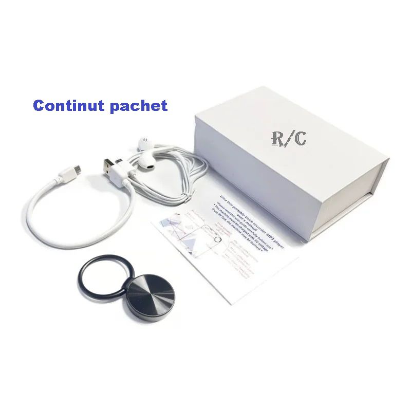 TV, Audio-Video si Foto - Portabile audio - Reportofoane - Mini reportofon breloc Redquit , 8 GB, activare vocala, inregistreaza 24 de ore, Standby 30 de zile - Infinity.ro