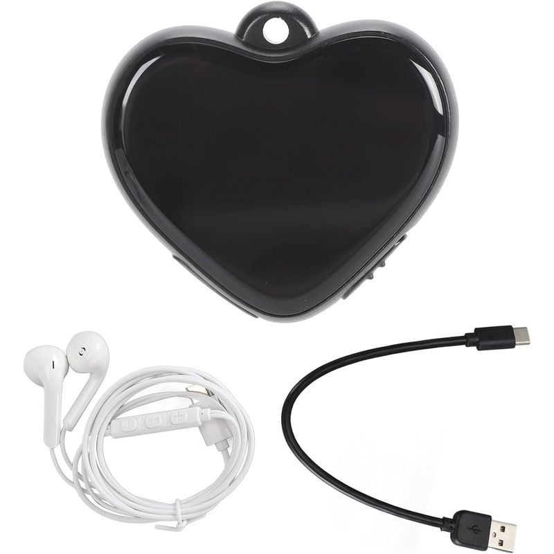 TV, Audio-Video si Foto - Portabile audio - Reportofoane - Mini reportofon inimioara Redquit , 8 GB, sunet de calitate, anulare de zgomot - Infinity.ro