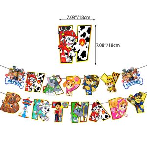 Set 34 Accesorii REDQUIT de Petrecere Aniversara PATRULA CATELUSILOR