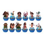 Casa si Gradina - Decoratiuni - Decoratiuni petrecere - Accesorii pentru petrecere - Set 50 Accesorii REDQUIT de Petrecere Aniversara Disney Moana, Vaiana - Infinity.ro