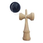 Jucarii, Copii si Bebe - Jucarii si jocuri - Jucarii & jocuri educative - Jucarii interactive - Kendama profesionala, Bila din lemn, Negru lucios, 47KD - Infinity.ro