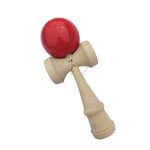 Jucarii, Copii si Bebe - Jucarii si jocuri - Jucarii & jocuri educative - Jucarii interactive - Kendama profesionala, Bila din lemn, Rosu lucios, 48KD - Infinity.ro