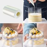 Casa si Gradina - Bucatarie si vesela - Ustensile bucatarie - Ustensile ornare prajituri - Folie acetat pentru torturi si prajituri, 10 x 1000 cm, 541COF - Infinity.ro