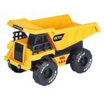 Jucarii, Copii si Bebe - Jucarii si jocuri - Vehicule si jucarii cu telecomanda - Masinute - Jucarie camion basculant de santier, cu lumini si sunet, 29x15x18cm, galben - Infinity.ro