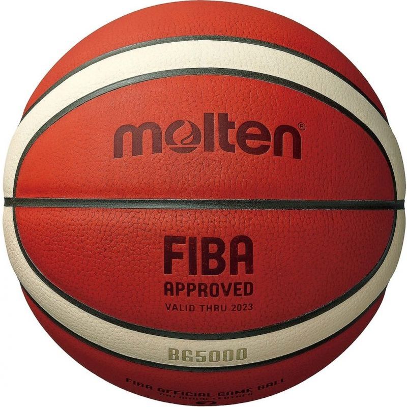 Sport si Outdoor - Sporturi de echipa - Baschet - Mingi de baschet - Minge baschet Molten B7G5000 oficiala FIBA, piele naturala - Infinity.ro