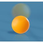 Sport si Outdoor - Sporturi cu paleta - Tenis - Rachete si mingi de tenis - Set Palete pentru Tenis de Masa, Flippy, pentru Copii, Accesoriu de Agatat Inclus, 2 Mingi, Design Animat, Albastru - Infinity.ro