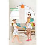 Sport si Outdoor - Sporturi cu paleta - Tenis - Rachete si mingi de tenis - Set Palete pentru Tenis de Masa, Flippy, pentru Copii, Accesoriu de Agatat Inclus, 2 Mingi, Design Animat, Albastru - Infinity.ro