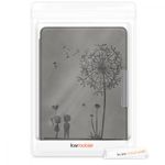 Laptop, Telefoane si Tablete - Ebook reader si accesorii - Accesorii eBook Reader - Husa pentru Kindle Paperwhite 10, Piele ecologica, Gri - Infinity.ro