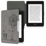 Laptop, Telefoane si Tablete - Ebook reader si accesorii - Accesorii eBook Reader - Husa pentru Kindle Paperwhite 10, Piele ecologica, Gri - Infinity.ro