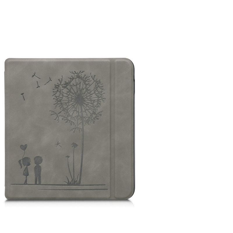 Laptop, Telefoane si Tablete - Ebook reader si accesorii - Accesorii eBook Reader - Husa pentru Tolino Vision 5, Piele ecologica, Gri, kwmobile - Infinity.ro