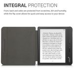 Laptop, Telefoane si Tablete - Ebook reader si accesorii - Accesorii eBook Reader - Husa pentru Tolino Vision 5, Piele ecologica, Gri, kwmobile - Infinity.ro