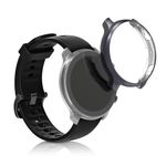 Laptop, Telefoane si Tablete - Wearables si gadgeturi - Wearables - Accesorii wearables - Set 2 Huse pentru Xiaomi Amazfit GTR 2 / Amazfit GTR 2e, kwmobile, Silicon, Negru / Transparent - Infinity.ro