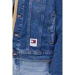 Fashion, accesorii si bijuterii - Barbati - Imbracaminte - Jachete si geci barbati - Geaca de blugi Tommy Jeans din denim de tranzitie Albastru  L INTL - Infinity.ro