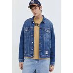 Fashion, accesorii si bijuterii - Barbati - Imbracaminte - Jachete si geci barbati - Geaca de blugi Tommy Jeans din denim de tranzitie Albastru  L INTL - Infinity.ro