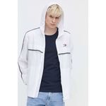 Fashion, accesorii si bijuterii - Barbati - Imbracaminte - Jachete si geci barbati - Geaca barbati Tommy Jeans culoarea alb, de tranzitie  L INTL Alb - Infinity.ro