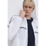 Fashion, accesorii si bijuterii - Barbati - Imbracaminte - Jachete si geci barbati - Geaca barbati Tommy Jeans culoarea alb, de tranzitie  L INTL Alb - Infinity.ro