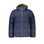 Fashion, accesorii si bijuterii - Barbati - Imbracaminte - Jachete si geci barbati - Geaca barbati La Martina cu umplutura de puf si gluga Bleumarin  L INTL - Infinity.ro