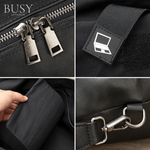 Sport si Outdoor - Articole de voiaj - Genti voiaj - Geanta voiaj, fitness Maverick, piele naturala, compartiment laptop, unisex, capacitate mare, neagra - Infinity.ro