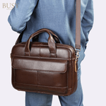 Laptop, Telefoane si Tablete - Laptopuri si accesorii - Accesorii Laptop - Genti laptop - Geanta laptop 15 inch din piele naturala Dexter - Infinity.ro