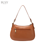 Fashion, accesorii si bijuterii - Femei - Accesorii femei - Genti si rucsacuri femei - Geanta dama Sophi, piele naturala, buzunar interior antifurt, de umar si de mana, maro - Infinity.ro