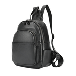 Fashion, accesorii si bijuterii - Femei - Accesorii femei - Genti si rucsacuri femei - Rucsac dama Ziana, piele naturala, negru - Infinity.ro