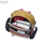 Fashion, accesorii si bijuterii - Femei - Accesorii femei - Genti si rucsacuri femei - Rucsac dama IoSono Mini II, piele naturala, compact, multicolor aleatoriu - Infinity.ro