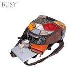 Fashion, accesorii si bijuterii - Femei - Accesorii femei - Genti si rucsacuri femei - Rucsac dama IoSono Mini, piele naturala, multicolor aleatoriu - Infinity.ro