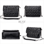 Fashion, accesorii si bijuterii - Femei - Accesorii femei - Genti si rucsacuri femei - Geanta dama Bella, piele naturala, buzunar rapid exterior si antifurt interior, neagra - Infinity.ro