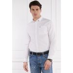 Fashion, accesorii si bijuterii - Barbati - Imbracaminte - Camasi barbati - Camasa Tommy Jeans regular fit din amestec de in S INTL Alb murdar - Infinity.ro