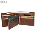 Fashion, accesorii si bijuterii - Barbati - Accesorii barbati - Portofele barbati - Portofel barbati NoScan III, piele naturala, antiscanare carduri RFID, compartiment carte de identitate, maro - Infinity.ro