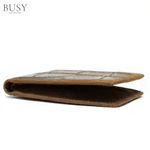 Fashion, accesorii si bijuterii - Barbati - Accesorii barbati - Portofele barbati - Portofel barbati Crock II, piele naturala cu imprimeu crocodil, compatibil carte de identitate, maro - Infinity.ro