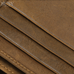 Fashion, accesorii si bijuterii - Barbati - Accesorii barbati - Portofele barbati - Portofel barbati Crock II, piele naturala cu imprimeu crocodil, compatibil carte de identitate, maro - Infinity.ro