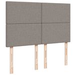 Casa si Gradina - Mobilier - Paturi si accesorii - Paturi - Cadru de pat otoman cu saltea Taupe 140x190cm Material - Infinity.ro