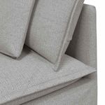 Casa si Gradina - Mobilier - Canapele si coltare - Canapele - Canapea modulara cu perne, gri nor, textil - Infinity.ro