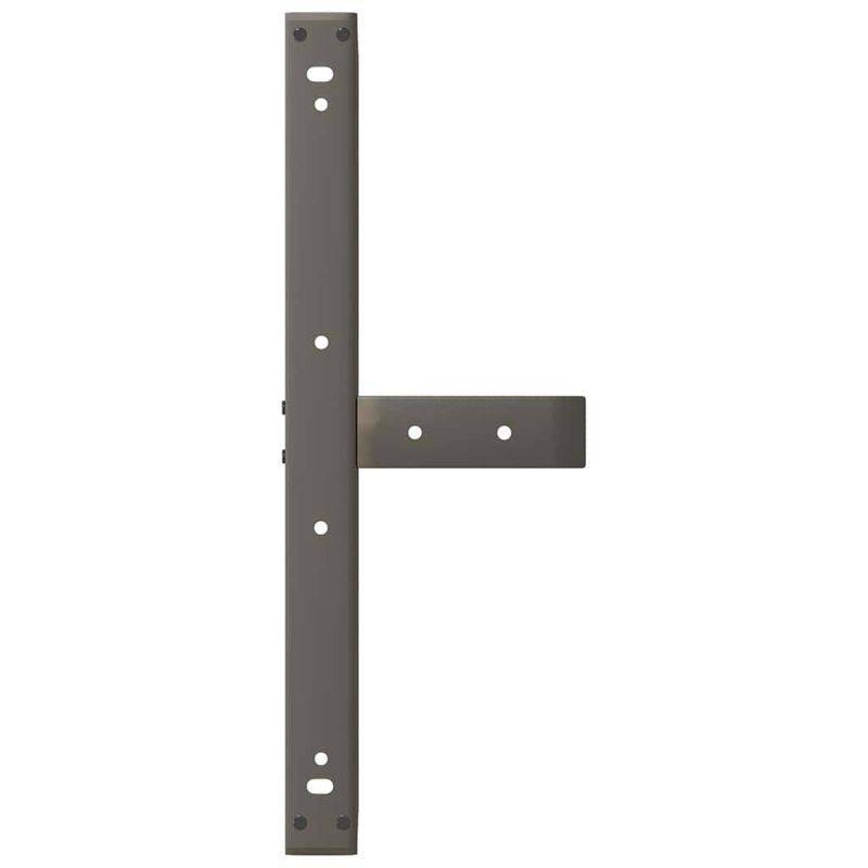 Casa si Gradina - Mobilier - Feronerie si accesorii mobila - Picioare pentru masa cafea in forma T, 2 buc Otel natural Otel, mărime 60x25x(30-31) cm - Infinity.ro