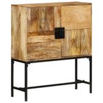 Casa si Gradina - Mobilier - Comode si corpuri - Comode - Comoda inalta, 80x30x95 cm, lemn masiv de mango brut - Infinity.ro