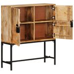 Casa si Gradina - Mobilier - Comode si corpuri - Comode - Comoda inalta, 80x30x95 cm, lemn masiv de mango brut - Infinity.ro