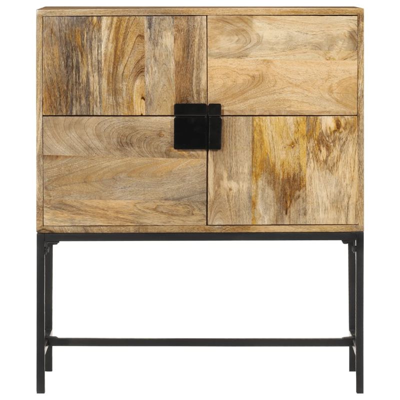 Casa si Gradina - Mobilier - Comode si corpuri - Comode - Comoda inalta, 80x30x95 cm, lemn masiv de mango brut - Infinity.ro