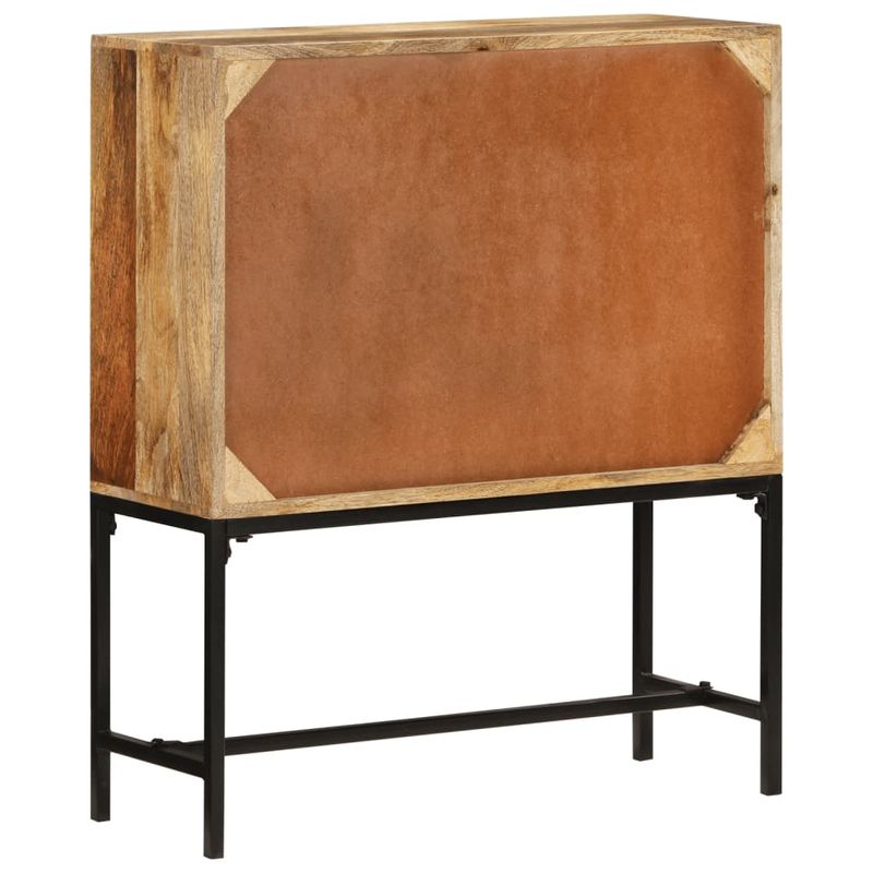Casa si Gradina - Mobilier - Comode si corpuri - Comode - Comoda inalta, 80x30x95 cm, lemn masiv de mango brut - Infinity.ro