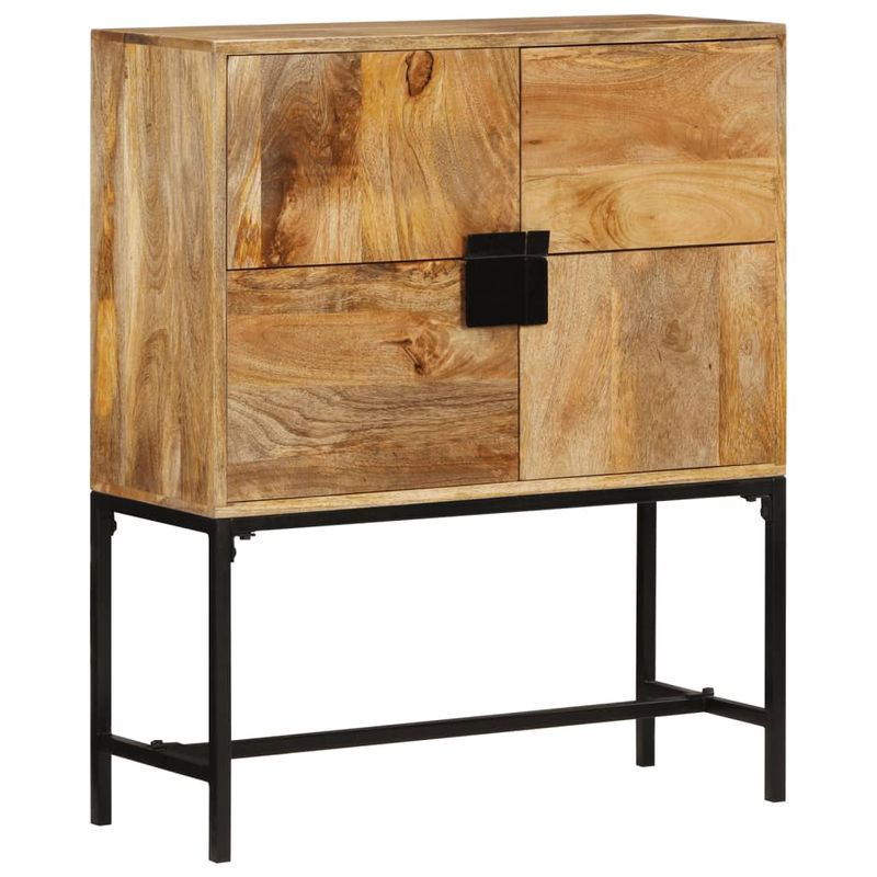 Casa si Gradina - Mobilier - Comode si corpuri - Comode - Comoda inalta, 80x30x95 cm, lemn masiv de mango brut - Infinity.ro