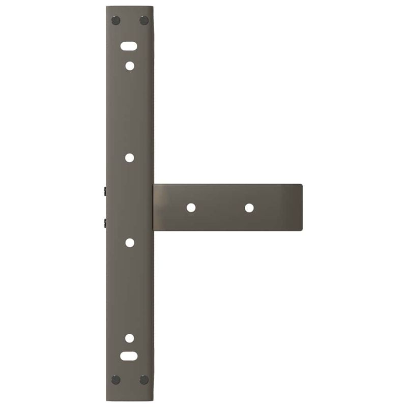 Casa si Gradina - Mobilier - Feronerie si accesorii mobila - Picioare pentru masa cafea in forma T, 2 buc Otel natural Otel, mărime 50x25x(30-31) cm - Infinity.ro