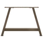 Casa si Gradina - Mobilier - Feronerie si accesorii mobila - Picioare pentru masa cafea in forma A 2 buc 70x(42-43) cm otel - Infinity.ro