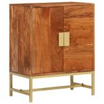 Casa si Gradina - Mobilier - Comode si corpuri - Comode - Servanta, 60x35x75 cm, lemn masiv de acacia - Infinity.ro