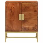 Casa si Gradina - Mobilier - Comode si corpuri - Comode - Servanta, 60x35x75 cm, lemn masiv de acacia - Infinity.ro