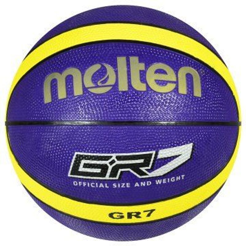Sport si Outdoor - Sporturi de echipa - Baschet - Mingi de baschet - Minge baschet Molten GR7 VY, cauciuc, marime 7 - Infinity.ro