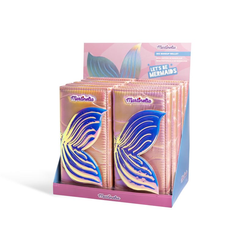 Jucarii, Copii si Bebe - Jucarii si jocuri - Jucarii de rol - Frumusete, bijuterii si accesorii fetite - Martinelia let's be mermaids trusa de make-up portofel - Infinity.ro