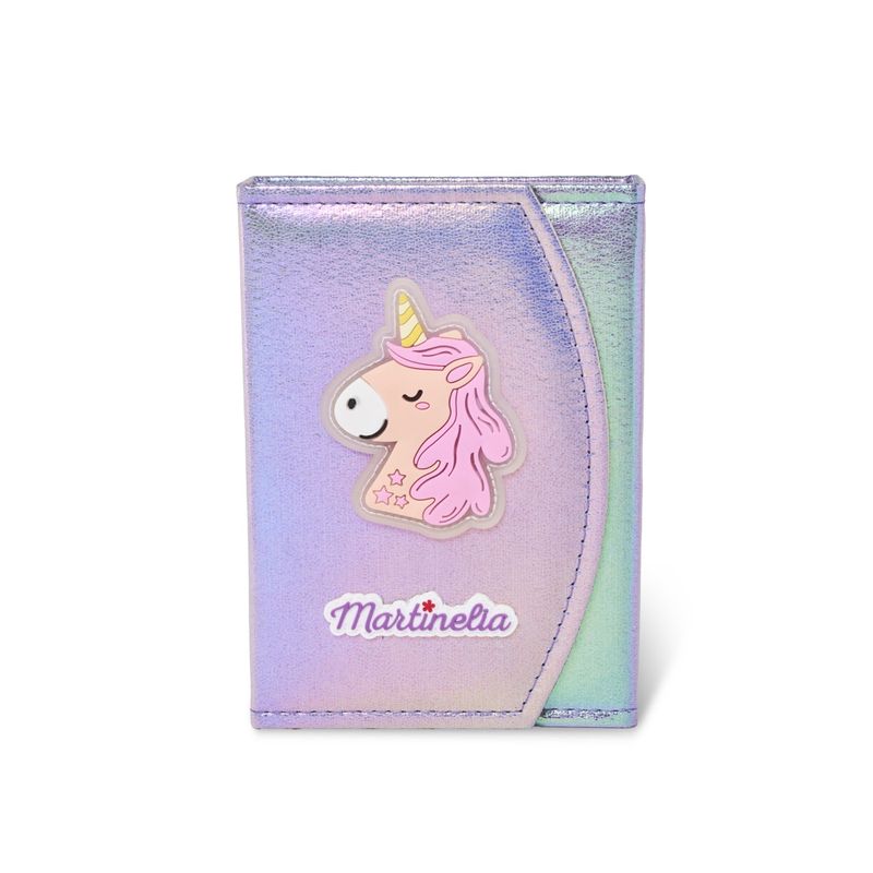 Jucarii, Copii si Bebe - Jucarii si jocuri - Jucarii de rol - Frumusete, bijuterii si accesorii fetite - Martinelia little unicorn trusa de machiaj portofel - Infinity.ro