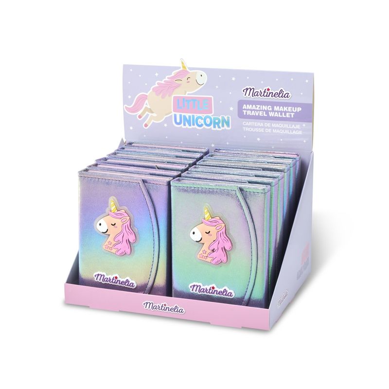 Jucarii, Copii si Bebe - Jucarii si jocuri - Jucarii de rol - Frumusete, bijuterii si accesorii fetite - Martinelia little unicorn trusa de machiaj portofel - Infinity.ro