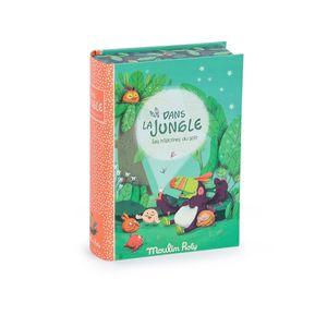 Cutie cu lanterna de proiectat povesti in jungla, moulin roty